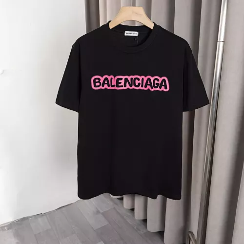 Wholesale Balenciaga T-Shirts Short Sleeved For Men #1335166 $32.00 USD, Wholesale Quality Replica Balenciaga T-Shirts