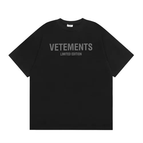 Wholesale VETEMENTS T-Shirts Short Sleeved For Unisex #1335174 $29.00 USD, Wholesale Quality Replica VETEMENTS T-Shirts