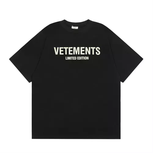 Wholesale VETEMENTS T-Shirts Short Sleeved For Unisex #1335175 $29.00 USD, Wholesale Quality Replica VETEMENTS T-Shirts