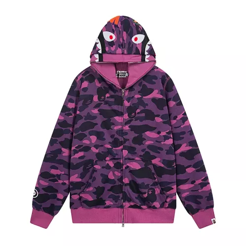 Wholesale Bape Hoodies Long Sleeved For Men #1335198 $64.00 USD, Wholesale Quality Replica Bape Hoodies