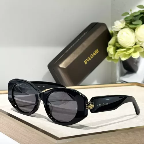 Wholesale Bvlgari AAA Quality Sunglasses #1335217 $60.00 USD, Wholesale Quality Replica Bvlgari AAA Quality Sunglasses