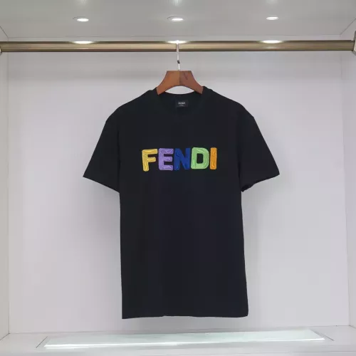 Wholesale Fendi T-Shirts Short Sleeved For Unisex #1335274 $32.00 USD, Wholesale Quality Replica Fendi T-Shirts