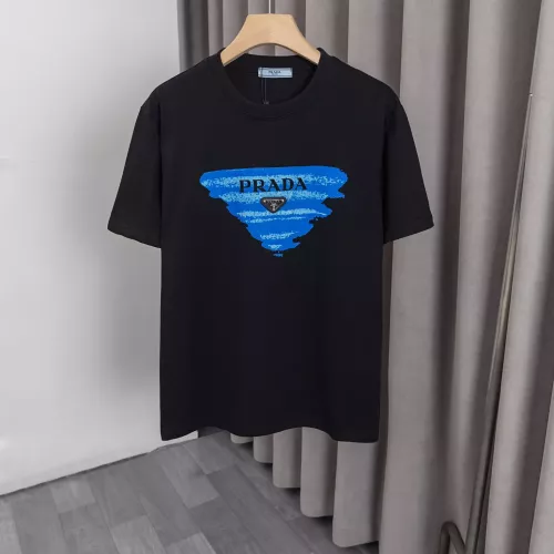 Wholesale Prada T-Shirts Short Sleeved For Men #1335298 $32.00 USD, Wholesale Quality Replica Prada T-Shirts