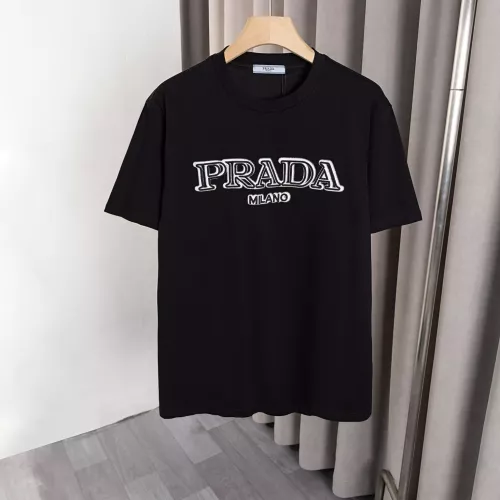 Wholesale Prada T-Shirts Short Sleeved For Men #1335302 $32.00 USD, Wholesale Quality Replica Prada T-Shirts