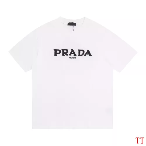 Wholesale Prada T-Shirts Short Sleeved For Unisex #1335386 $39.00 USD, Wholesale Quality Replica Prada T-Shirts