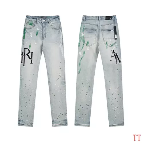 Wholesale Amiri Jeans For Men #1335405 $64.00 USD, Wholesale Quality Replica Amiri Jeans