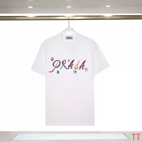 Wholesale Prada T-Shirts Short Sleeved For Unisex #1335449 $29.00 USD, Wholesale Quality Replica Prada T-Shirts