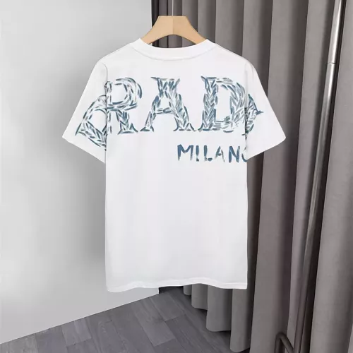 Wholesale Prada T-Shirts Short Sleeved For Men #1335456 $34.00 USD, Wholesale Quality Replica Prada T-Shirts