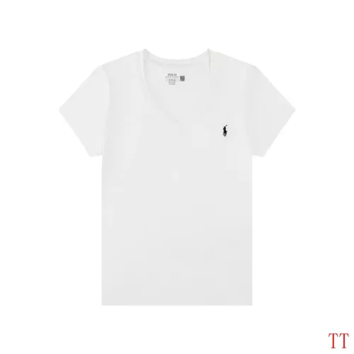 Wholesale Ralph Lauren Polo T-Shirts Short Sleeved For Women #1335466 $29.00 USD, Wholesale Quality Replica Ralph Lauren Polo T-Shirts