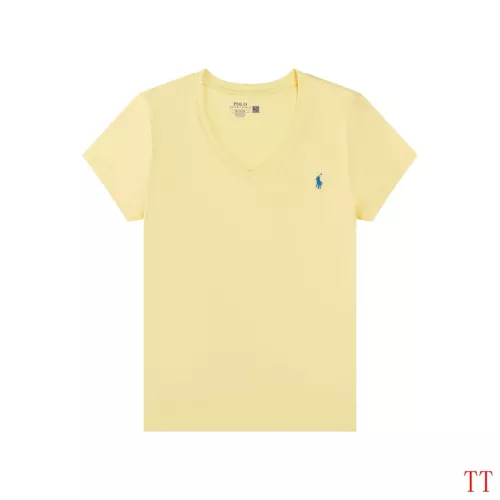 Wholesale Ralph Lauren Polo T-Shirts Short Sleeved For Women #1335469 $29.00 USD, Wholesale Quality Replica Ralph Lauren Polo T-Shirts