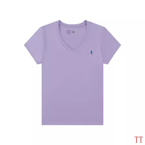 Wholesale Ralph Lauren Polo T-Shirts Short Sleeved For Women #1335471 $29.00 USD, Wholesale Quality Replica Ralph Lauren Polo T-Shirts