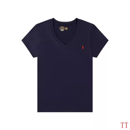 Wholesale Ralph Lauren Polo T-Shirts Short Sleeved For Women #1335473 $29.00 USD, Wholesale Quality Replica Ralph Lauren Polo T-Shirts
