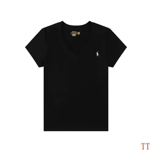 Wholesale Ralph Lauren Polo T-Shirts Short Sleeved For Women #1335474 $29.00 USD, Wholesale Quality Replica Ralph Lauren Polo T-Shirts