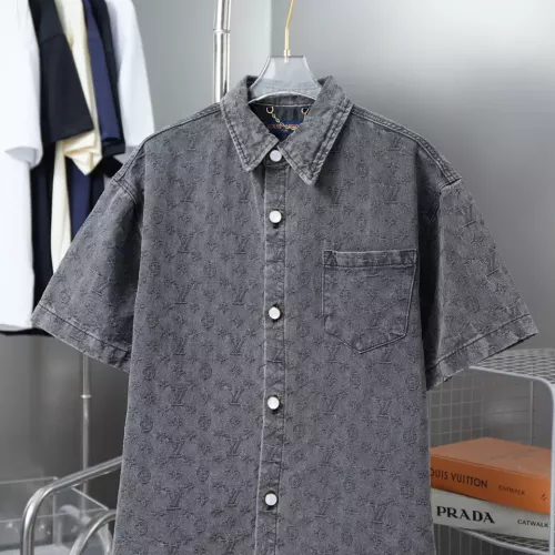 Wholesale Louis Vuitton LV Shirts Short Sleeved For Unisex #1335542 $64.00 USD, Wholesale Quality Replica Louis Vuitton LV Shirts