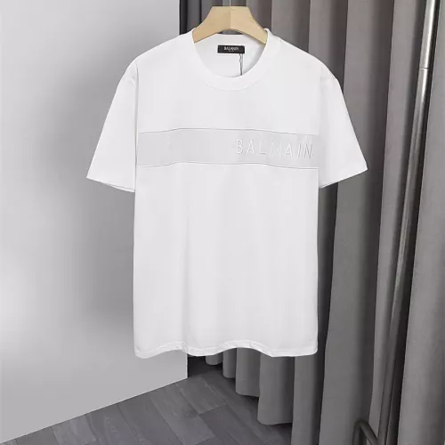 Wholesale Balmain T-Shirts Short Sleeved For Men #1335681 $36.00 USD, Wholesale Quality Replica Balmain T-Shirts