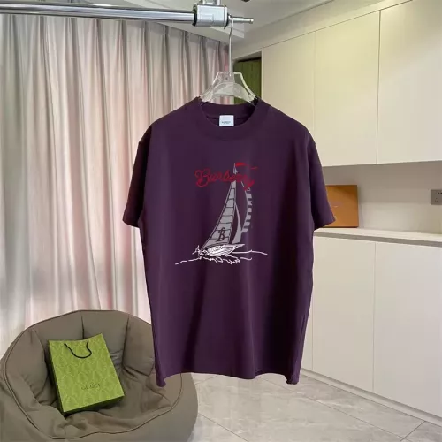 Wholesale Burberry T-Shirts Short Sleeved For Unisex #1335763 $42.00 USD, Wholesale Quality Replica Burberry T-Shirts