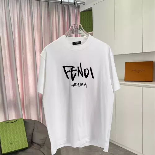 Wholesale Fendi T-Shirts Short Sleeved For Unisex #1335772 $42.00 USD, Wholesale Quality Replica Fendi T-Shirts