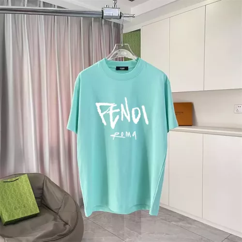 Wholesale Fendi T-Shirts Short Sleeved For Unisex #1335773 $42.00 USD, Wholesale Quality Replica Fendi T-Shirts