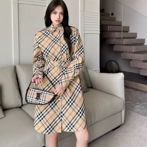 Wholesale Burberry Dresses Long Sleeved For Women #1335830 $85.00 USD, Wholesale Quality Replica Burberry Dresses