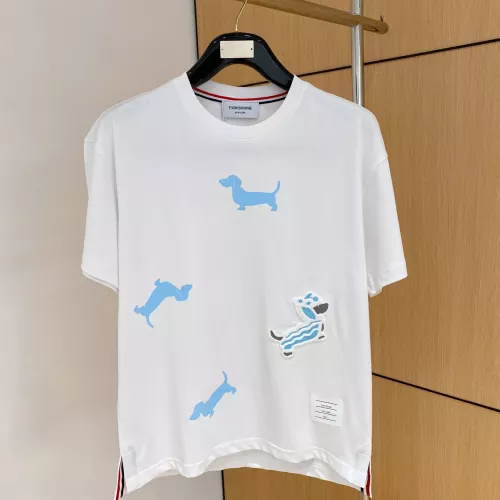 Wholesale Thom Browne TB T-Shirts Short Sleeved For Men #1335914 $85.00 USD, Wholesale Quality Replica Thom Browne TB T-Shirts