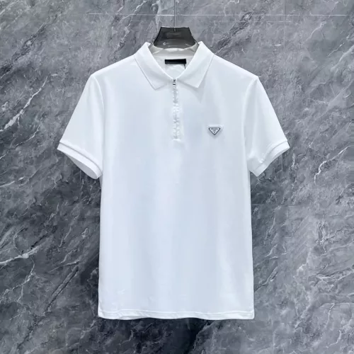 Wholesale Prada T-Shirts Short Sleeved For Men #1335958 $100.00 USD, Wholesale Quality Replica Prada T-Shirts