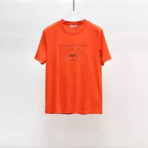 Wholesale Prada T-Shirts Short Sleeved For Men #1335972 $92.00 USD, Wholesale Quality Replica Prada T-Shirts