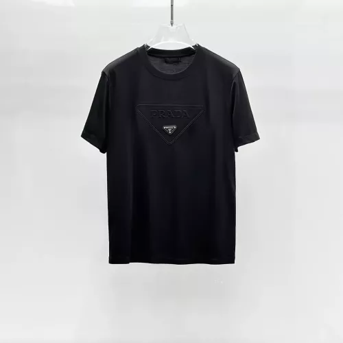 Wholesale Prada T-Shirts Short Sleeved For Men #1335973 $92.00 USD, Wholesale Quality Replica Prada T-Shirts