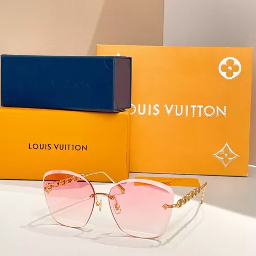 Wholesale Louis Vuitton AAA Quality Sunglasses #1335991 $60.00 USD, Wholesale Quality Replica Louis Vuitton AAA Quality Sunglasses