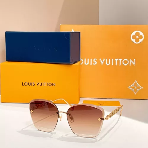 Wholesale Louis Vuitton AAA Quality Sunglasses #1335993 $60.00 USD, Wholesale Quality Replica Louis Vuitton AAA Quality Sunglasses