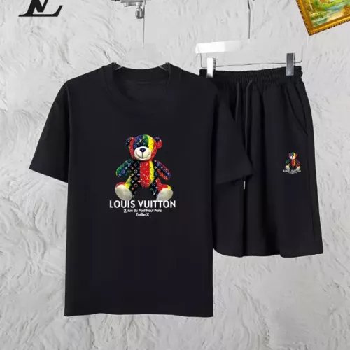 Wholesale Louis Vuitton LV Tracksuits Short Sleeved For Men #1336075 $48.00 USD, Wholesale Quality Replica Louis Vuitton LV Tracksuits