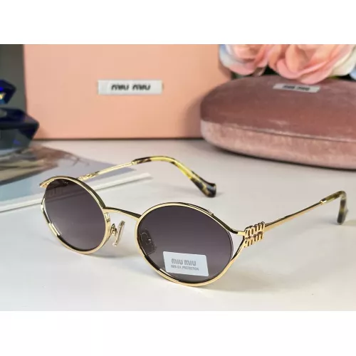 Wholesale MIU MIU AAA Quality Sunglasses #1336085 $60.00 USD, Wholesale Quality Replica MIU MIU AAA Sunglasses