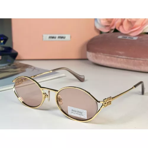 Wholesale MIU MIU AAA Quality Sunglasses #1336089 $60.00 USD, Wholesale Quality Replica MIU MIU AAA Sunglasses