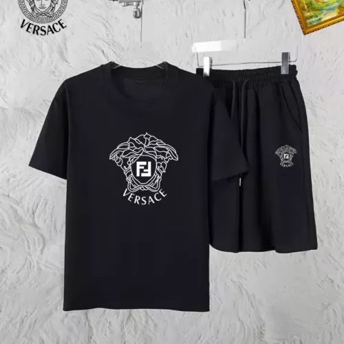 Wholesale Versace Tracksuits Short Sleeved For Men #1336091 $48.00 USD, Wholesale Quality Replica Versace Tracksuits