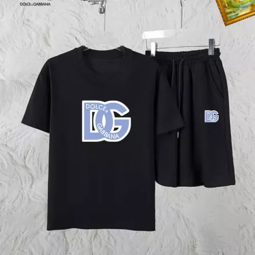 Wholesale Dolce &amp; Gabbana D&amp;G Tracksuits Short Sleeved For Men #1336095 $48.00 USD, Wholesale Quality Replica Dolce &amp; Gabbana D&amp;G Tracksuits