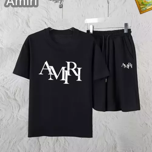 Wholesale Amiri Tracksuits Short Sleeved For Men #1336099 $48.00 USD, Wholesale Quality Replica Amiri Tracksuits