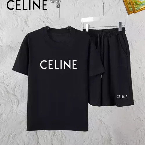 Wholesale Celine Tracksuits Short Sleeved For Men #1336104 $48.00 USD, Wholesale Quality Replica Celine Tracksuits