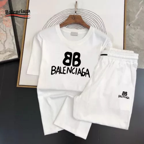 Wholesale Balenciaga Fashion Tracksuits Short Sleeved For Men #1336117 $48.00 USD, Wholesale Quality Replica Balenciaga Fashion Tracksuits