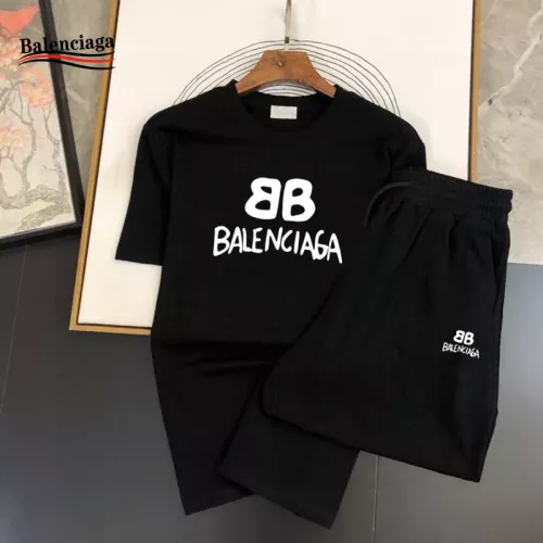 Wholesale Balenciaga Fashion Tracksuits Short Sleeved For Men #1336118 $48.00 USD, Wholesale Quality Replica Balenciaga Fashion Tracksuits