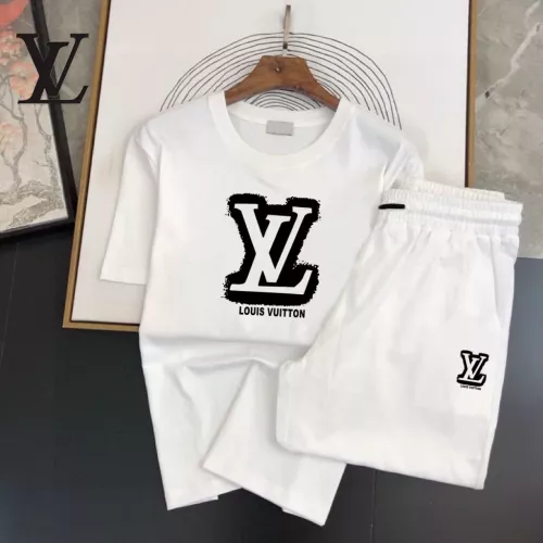 Wholesale Louis Vuitton LV Tracksuits Short Sleeved For Men #1336151 $48.00 USD, Wholesale Quality Replica Louis Vuitton LV Tracksuits