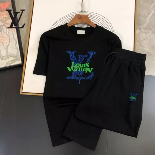 Wholesale Louis Vuitton LV Tracksuits Short Sleeved For Men #1336153 $48.00 USD, Wholesale Quality Replica Louis Vuitton LV Tracksuits