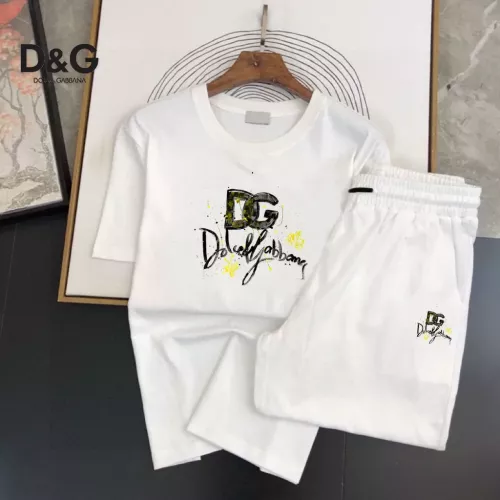 Wholesale Dolce &amp; Gabbana D&amp;G Tracksuits Short Sleeved For Men #1336180 $48.00 USD, Wholesale Quality Replica Dolce &amp; Gabbana D&amp;G Tracksuits