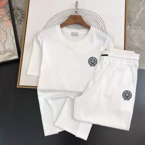 Wholesale Chrome Hearts Tracksuits Short Sleeved For Men #1336184 $48.00 USD, Wholesale Quality Replica Chrome Hearts Tracksuits