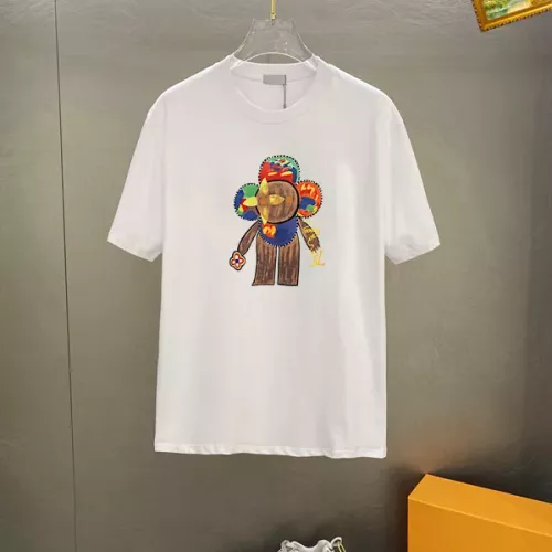 Wholesale Louis Vuitton LV T-Shirts Short Sleeved For Unisex #1336190 $25.00 USD, Wholesale Quality Replica Louis Vuitton LV T-Shirts