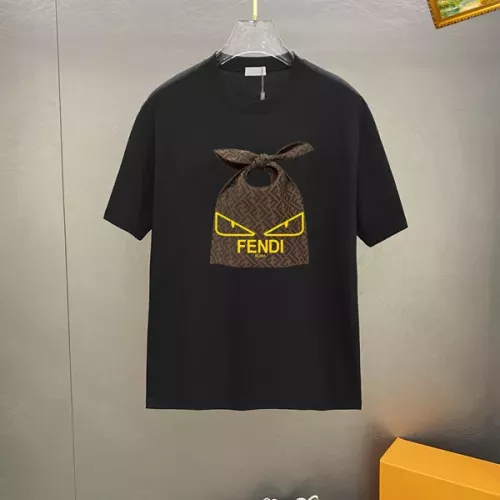 Wholesale Fendi T-Shirts Short Sleeved For Unisex #1336213 $25.00 USD, Wholesale Quality Replica Fendi T-Shirts