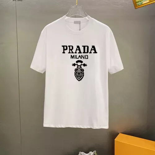 Wholesale Prada T-Shirts Short Sleeved For Unisex #1336224 $25.00 USD, Wholesale Quality Replica Prada T-Shirts