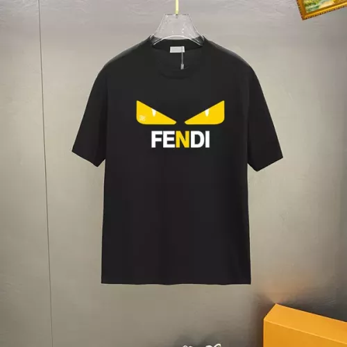 Wholesale Fendi T-Shirts Short Sleeved For Unisex #1336227 $25.00 USD, Wholesale Quality Replica Fendi T-Shirts