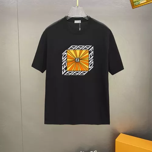 Wholesale Fendi T-Shirts Short Sleeved For Unisex #1336229 $25.00 USD, Wholesale Quality Replica Fendi T-Shirts