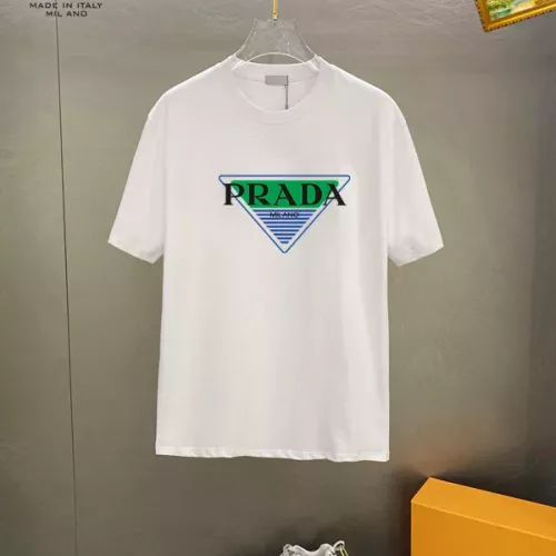 Wholesale Prada T-Shirts Short Sleeved For Unisex #1336238 $25.00 USD, Wholesale Quality Replica Prada T-Shirts