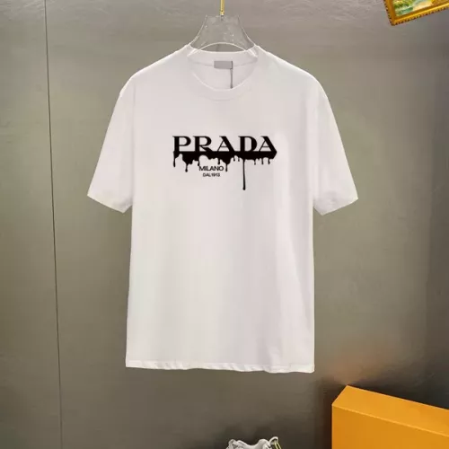 Wholesale Prada T-Shirts Short Sleeved For Unisex #1336274 $25.00 USD, Wholesale Quality Replica Prada T-Shirts