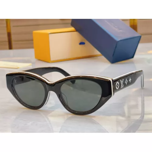 Wholesale Louis Vuitton AAA Quality Sunglasses #1336281 $60.00 USD, Wholesale Quality Replica Louis Vuitton AAA Quality Sunglasses